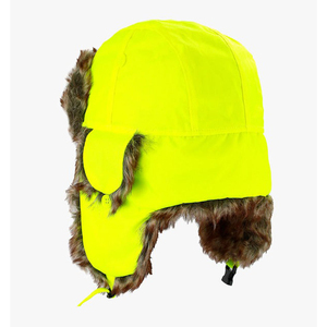 Hombres cálido ruso tropa estilo bombardero aviador piel invierno cazador caza sombreros con máscara a prueba de viento - Product Image 2