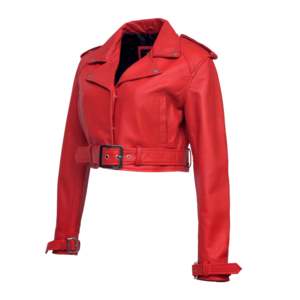 Chaqueta Varsity Acolchada WJ01 para Mujer en Piel de Oveja y Satén con Decoración Bordada para Todas las Estaciones: Verano, Otoño, Invierno - Product Image 2