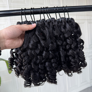 Extensiones de Cabello Humano Ondulado Natural de Camboya, Doble Trama, Cutícula Alineada, para Proveedores de Cabello - Product Image 2