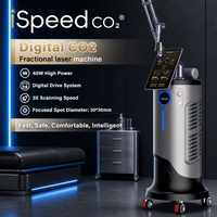Mesin Laser CO2 Fraksional Perfectlaser 1200W Sistem Daya 40W Kecepatan Pemindaian 3X Digital Drive Layar Sentuh HD