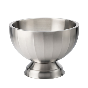Bols à double paroi en acier inoxydable poli de luxe, haute durabilité, écologiques, design personnalisé, bols modernes pour servir les aliments - Product Image 3