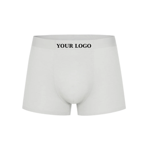 Đàn Hồi Cao Mens Võ sĩ Quần Short Giữa Eo Men's Tóm Tắt 4-Cách Căng Vải Người Đàn Ông Đồ Lót Cotton Tùy Chỉnh Dây Thắt Lưng Nhà Sản Xuất - Product Image 2