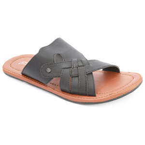 รองเท้าแตะลำลองผู้ชาย (S-7073) - สีดำ - Product Image 1