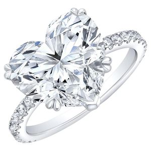 Bague de fiançailles en argent sterling 925 avec diamant de laboratoire CVD de qualité supérieure, certifiée IGI, pour la fabrication de bijoux - Product Image 3