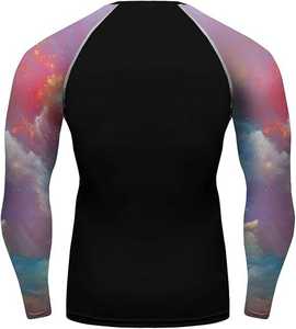 Camiseta de Compresión Rashguard de MMA para BJJ, Grappling sin Gi, Entrenamiento de Boxeo, Fabricante Personalizado, Hecho en Pakistán - Product Image 1