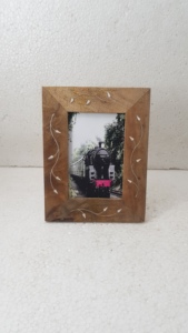 Trending Home Decor Products Factory Wholesale Stylish Modern Wooden With Amethyst Stone Assembled Burning Wood <b>Wall</b> Photo <b>Frame</b> - Product Image 4