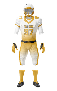 Uniforme de football américain personnalisé en gros de haute qualité meilleure vente taille XL technique de sublimation numéro motif hauts - Product Image 5
