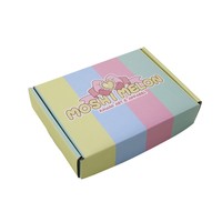 Ensemble de tasse soucoupe en carton ondulé pliable en emballage de boîte-cadeau