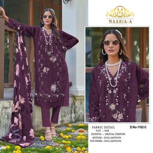 Costume de créateur pakistanais polyvalent avec options de mélange et d'association pour un style sans effort accessible à un prix raisonnable - Product Image 6