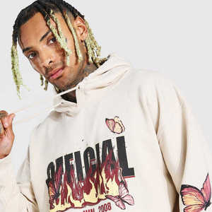 Servicio OEM transpirable de secado rápido Puff impreso Sudadera con capucha Nuevo último diseño de manga completa Sudaderas con capucha y sudaderas para hombres para la venta en línea - Product Image 3