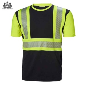 Men Industrial Duty Breathable <b>Waterproof</b> <b>Work</b> T-Shirt | Hi Visibility Heavy Duty Workwear Apparel | High Quality Factory Source - Product Image 1