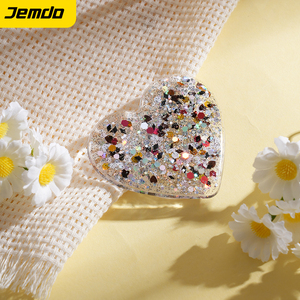 Jemdo Trái Tim Sáng Bóng Lãng Mạn Điện Thoại Di Động Đứng Chủ Magnetic Acrylic Cho Iphone & Kindle Với Hệ Thống Dính Nghệ Thuật Thủ Công - Product Image 4