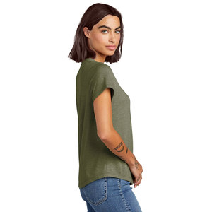 เสื้อยืดคอกลมผ้าฝ้ายพีมา 100% สำหรับผู้หญิง - Product Image 3