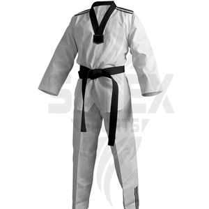 Uniformes de Taekwondo Más Vendidos, 100% Algodón, Secado Rápido, Transpirable, para Entrenamiento de Artes Marciales, Unisex, Adulto - Product Image 3