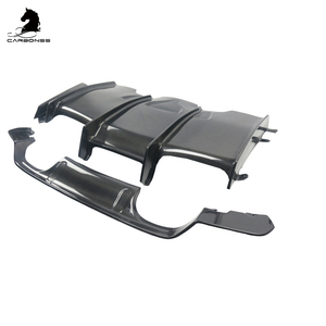 Chất Lượng Cao Bumper Khuếch Tán PSM 4 PC Phong Cách Sợi Carbon Khuếch Tán Phía Sau Cho BMW F80 F82 F83 M3 M4 2014-2019 - Product Image 5