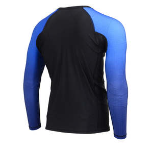 Personnalisez votre propre logo Rash Guard à manches longues MMA Rash Guard BJJ Rashguard personnalisé pour hommes - Product Image 3