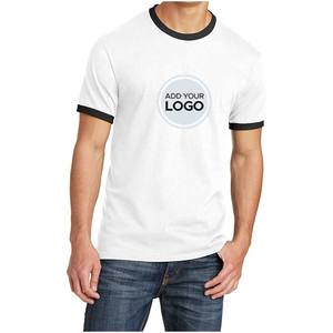 Venta al por mayor Patrón sólido Tri-Blend Ringer T Shirt - Product Image 6