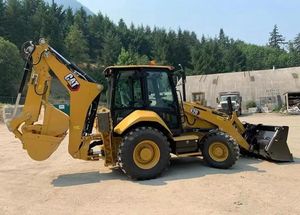 2020 Cat 428F2 Mini <b>Loader</b> 8001-10000 Hours Used <b>Backhoe</b> Front Rear <b>Loader</b> 10 Ton <b>Tractor</b> <b>Loader</b> Hydraulic Pump Gearbox Engine - Product Image 2