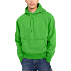 Moda de calle Sudaderas con capucha al aire libre para hombres French Terry Heavy 100% Sudadera con capucha de algodón Jersey en blanco Sudaderas con capucha para hombres - Product Image 1