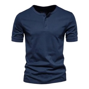 Venta al por mayor de gran tamaño 100% algodón peso pesado gota hombro camiseta para hombres personalizado liso hombres de talla grande bordado a máquina - Product Image 3