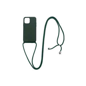 Netzy SAFA Ropi Series Dark <b>Green</b> <b>Silicone</b> Case for iPhone 12 Mini Soft Silicon Protective Back Cover for XS Model - Product Image 5