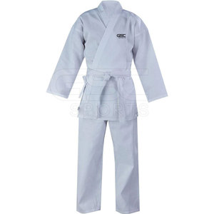 2024 Youth Karate Training Uniform Cotton Martial <b>Art</b> <b>Set</b> with Custom Logo OEM Service Available - Product Image 1