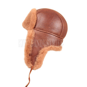 Sombrero de piel de oveja de diseño único Sombrero de piel de oveja de etiqueta privada para adultos Venta en línea - Product Image 3
