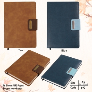 2025 Hot Selling <b>Travel</b> Corporate <b>Gift</b> Diaries Planners <b>Journals</b> Leather Notebook A5 Size Hardcover Personalized Notebook - Product Image 4