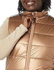 Chaleco Acolchado de Invierno para Mujer, Tejido, con Logotipo Personalizado, Impermeable, Transpirable, Estilo Profesional, OEM - Product Image 5