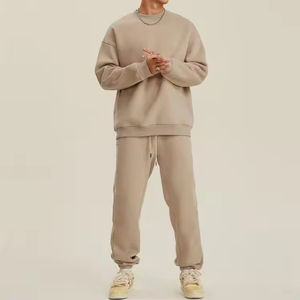 Fabricants de survêtements, survêtement en tricot pour hommes, ensemble de sweat-shirt unisexe, vêtements, sweat-shirt à col rond, survêtement, processus OEM ODM Impex - Product Image 2