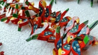Mini-papillons en bois Art Déco peints à la main, sur mesure, par des artisans expérimentés, parfaits pour la décoration de la maison et les cadeaux de Thanksgiving