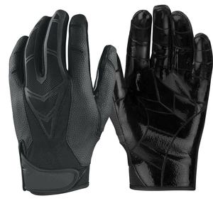 Gants de Football américain antidérapants de qualité supérieure, nouveau Style, couleur noire, gants de gardien de but de Sport, meilleures ventes, 2022 - Product Image 1