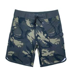 Pantalones cortos de gimnasio de verano de alta calidad para hombre, ropa deportiva de secado rápido, elástica, transpirable, con patrón sólido, activa, informal, no tejida - Product Image 1