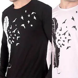 T-shirt blanc de fitness en coton personnalisé en gros T-shirt de sport uni à manches courtes pour hommes - Product Image 5