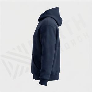 Heavyweight Men Autumn Pullover Hoodie 350GSM <b>Warm</b> <b>Fleece</b> Oversized Streetwear Sweatshirt Custom Embroidery Wholesale - Product Image 3