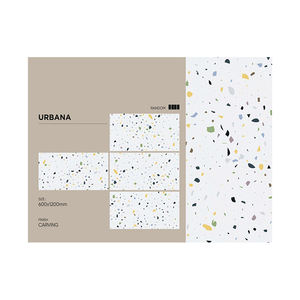 Carreaux de sol muraux en dalle de porcelaine grise moderne 600*1200 Carreaux polis et émaillés pour l'intérieur, salon, hôtel, boutique, décoration, prix - Product Image 5