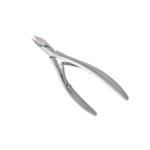 Plain Handle Stainless Steel Nail Trimmers Cuticle Nipper With Extra Sharp Blades Cuticle Nail Nippers With Logo - Product Image 1