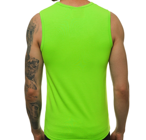 El mejor Chaleco de gimnasio de algodón 100% Top de punto transpirable Precio de fábrica del fabricante Estilo informal - Product Image 3