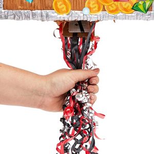 Pinata scrigno del tesoro pirata <span class=keywords><strong>festa</strong></span> String stringa scrigno Pinata per bambini pirata <span class=keywords><strong>festa</strong></span> di compleanno decorazioni - Product Image 5