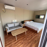 Casa Cápsula Prefabricada de Acero de Lujo Personalizada, Mini Oficina Móvil para Uso en Talleres y Almacenes