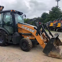 Mini CASE 580M 570ST Chargeuse-pelleteuse Chargeuse d'excavation Tracteur CASE 575N Tracteur