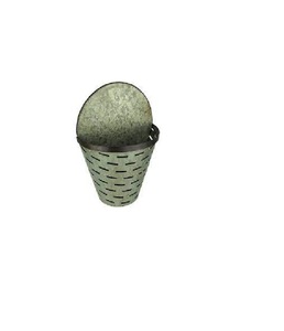 NEW f PLANTERS IN NEW LOOK METAL PLANERS FOR HOME AND GARDEN DECORATION PLANTERS IN NEW STYLE GALVANIZED POT IN WHOLESALE PRICE - Product Image 2