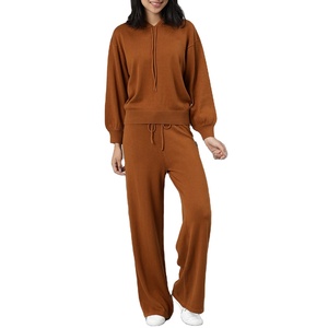 2025 New Wholesale Hot Selling New Arrival Printed Two Piece Women Tracksuit Fashion Knit Casual <b>Lady</b> <b>Jogging</b> <b>Suit</b> High Quality - Product Image 2