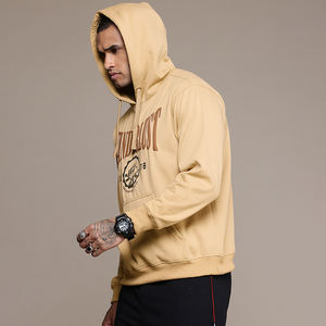 Sudadera con Capucha Fit2Fight Personalizada, Estilo Vintage Lavado, 100% Algodón, Gráfico de Árbol Camuflado, 500 Gsm, Gruesa, Talla Grande, Lavado Ácido, con Cierre, para Hombre - Product Image 3