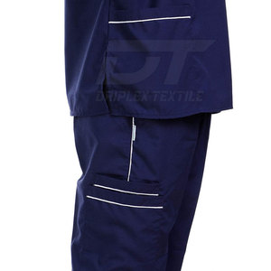 Uniforme d'hôpital pour hommes à la mode nouveauté uniforme d'hôpital pour hommes idéal pour l'ensemble de gommage médecin et infirmière pour hommes - Product Image 6