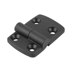 K0434 <b>Lift</b>-<b>Off</b> Left Door Window <b>Hinge</b> 87x48 Black Fibreglass Reinforced Thermoplastic Stainless Steel Component - Product Image 1
