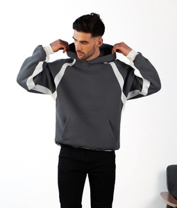 Buena calidad al mejor precio por mayor de manga larga hombres cómodos sudaderas con capucha Streetwear transpirable Sudadera con capucha para hombres - Product Image 1