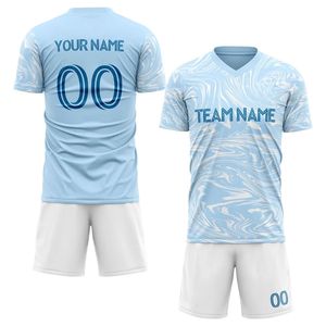 Uniforme de fútbol de sublimación de poliéster 100% de alta calidad, ropa de equipo con logotipo personalizado con juegos de corte automatizados, servicio OEM disponible - Product Image 4
