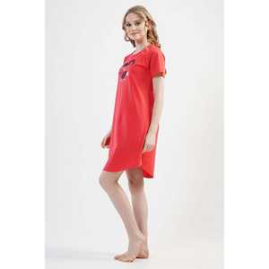 Robe décontractée BAYAN O YAKA KISA KOL ETEGI OVAL TUNIK - Product Image 3