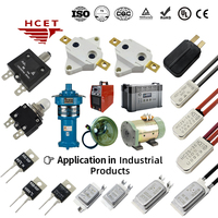 Protecteur de surcharge de moteur à courant continu à température contrôlée de haute qualité, fabricant HCET, 5AP 4AP 6AP 7AM 3MP PB G Switch Motor